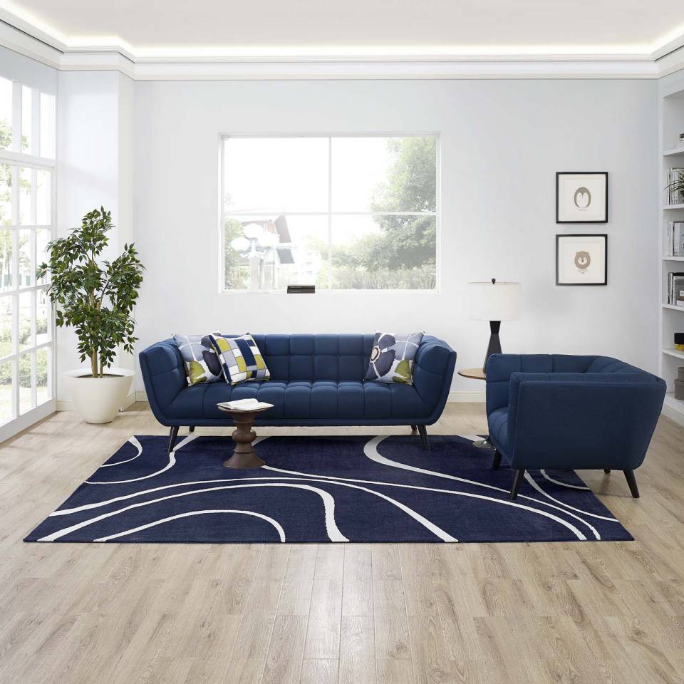 Modway Therese Abstract Swirl 8x10 Area Rug | Rugs | Modishstore