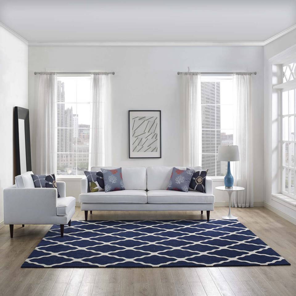 Modway Marja Moroccan Trellis 8x10 Area Rug | Rugs | Modishstore