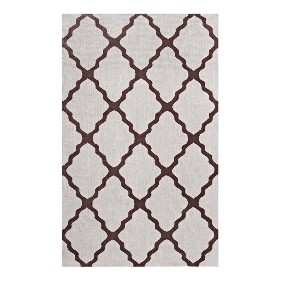 Modway Marja Moroccan Trellis 8x10 Area Rug | Rugs | Modishstore-9