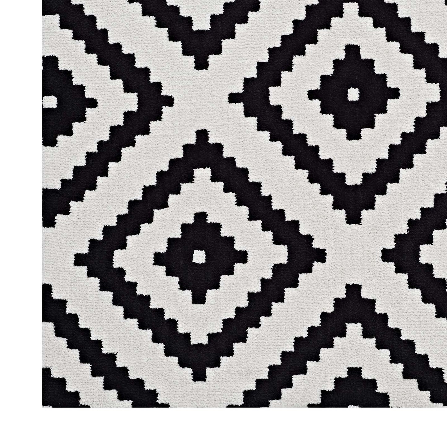 Modway Alika Abstract Diamond Trellis Area 5*8/8*10 Area Rug
