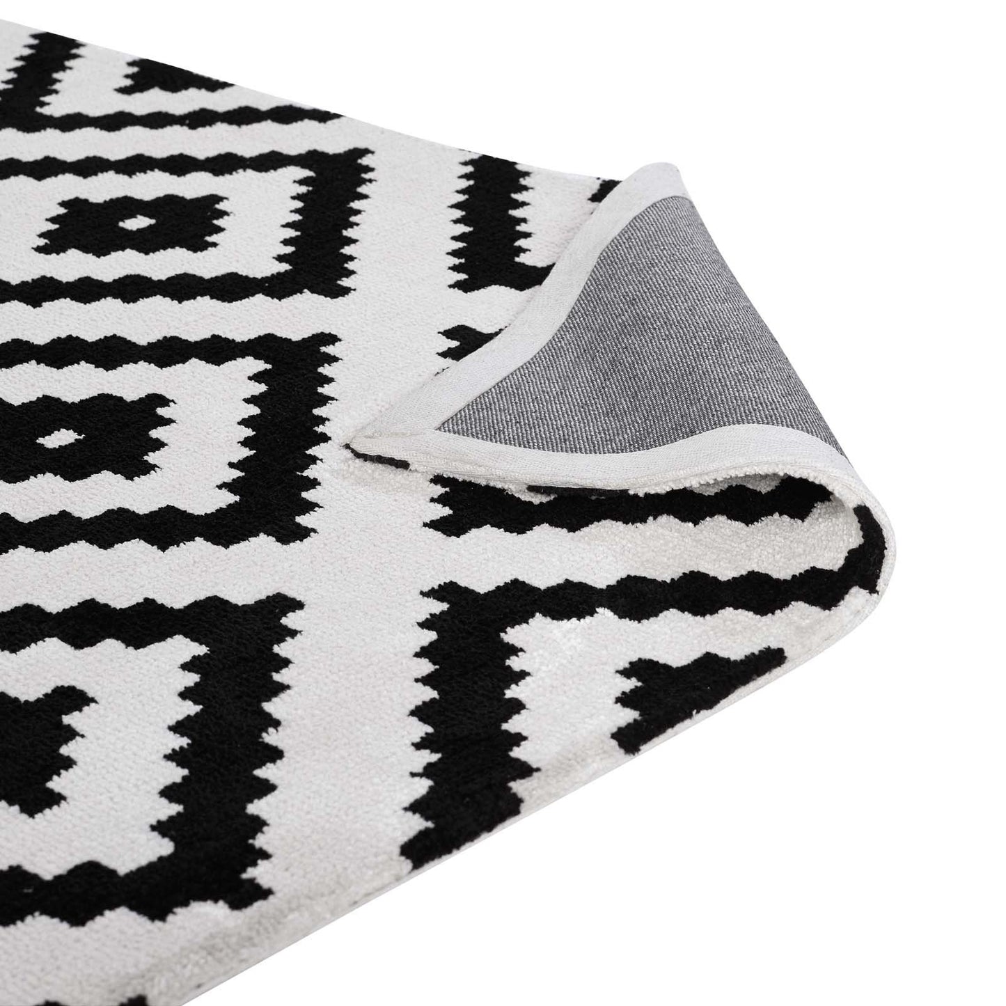 Modway Alika Abstract Diamond Trellis Area 5*8/8*10 Area Rug