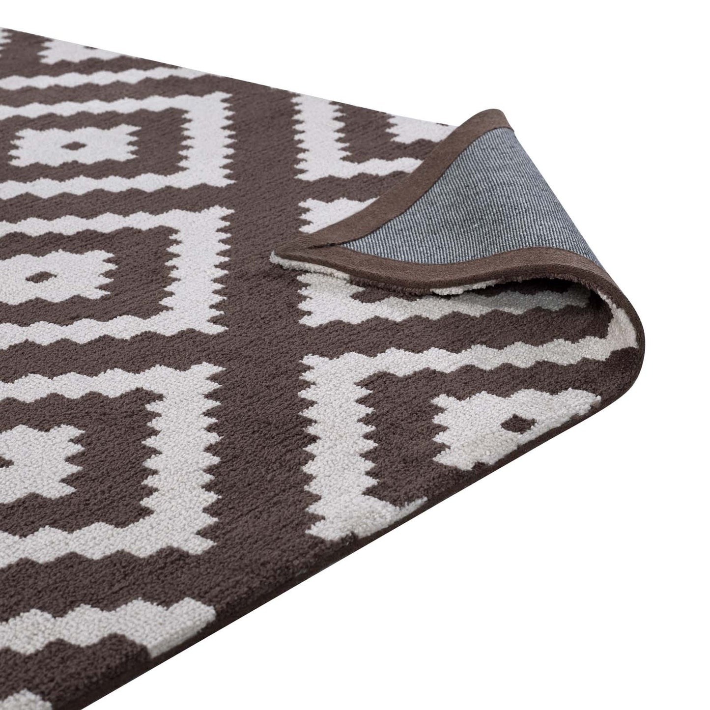 Modway Alika Abstract Diamond Trellis Area Rug