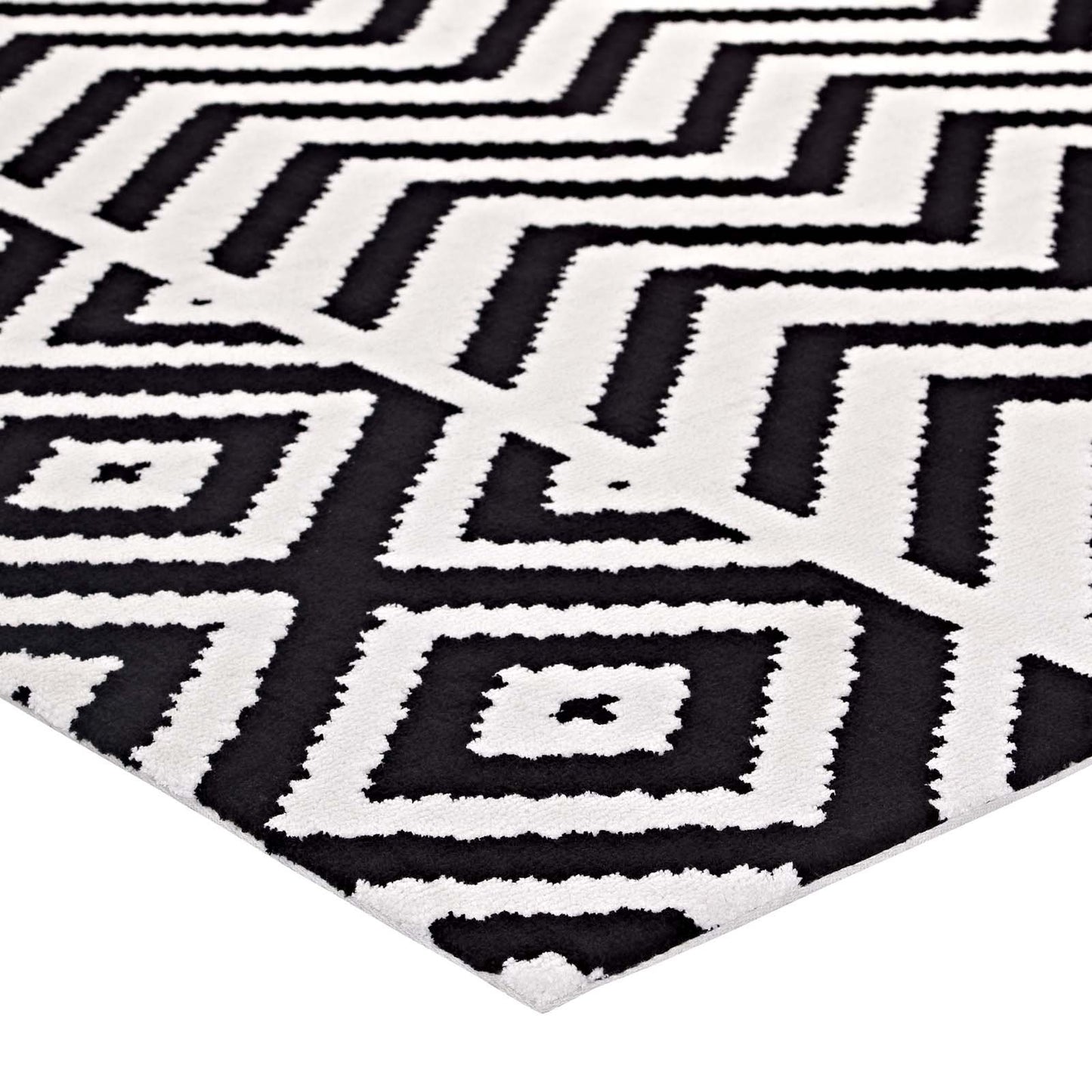 Modway Ailani Geometric Chevron / Diamond Area Rug