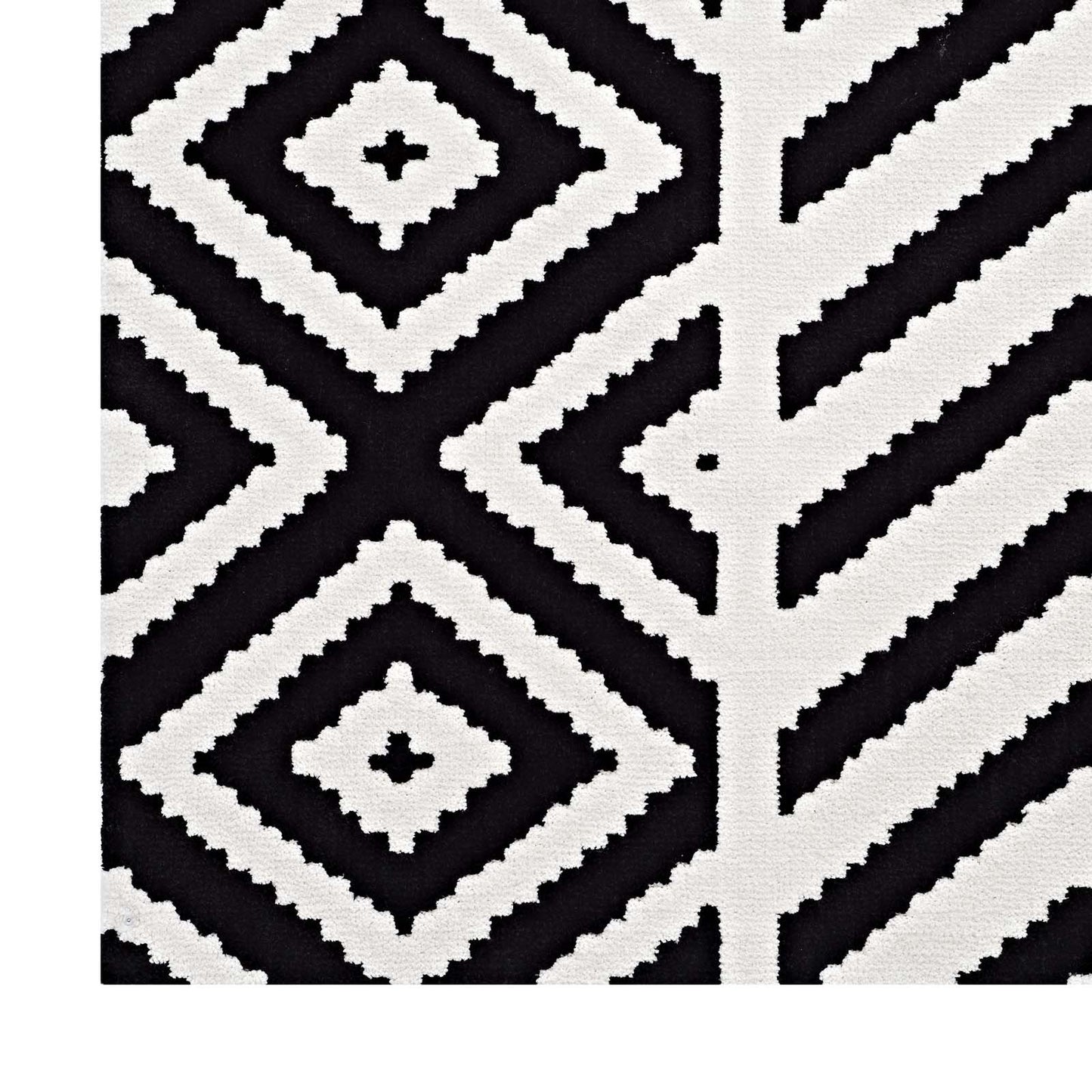 Modway Ailani Geometric Chevron / Diamond Area Rug