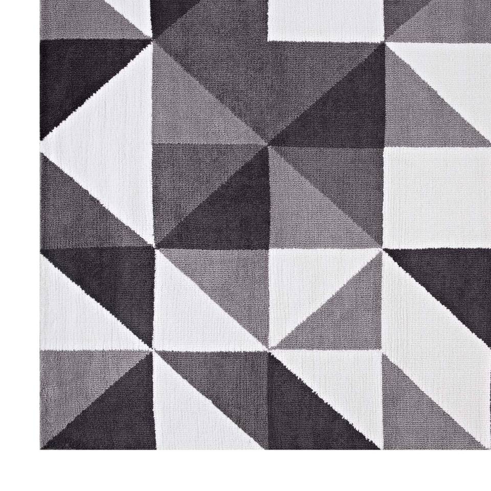 Modway Kahula Geometric Triangle Mosaic 8x10 Area Rug | Rugs | Modishstore-4