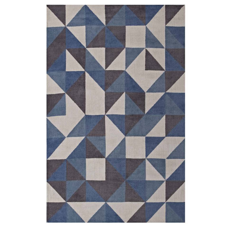 Modway Kahula Geometric Triangle Mosaic 8x10 Area Rug | Rugs | Modishstore-8