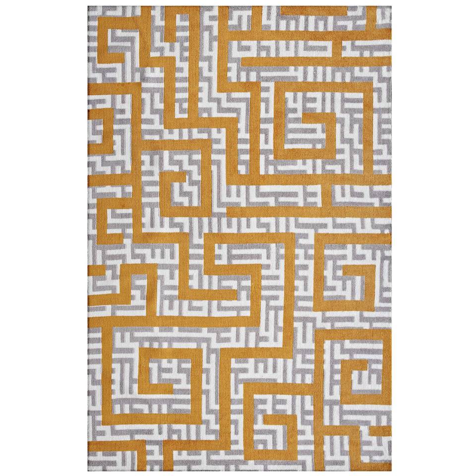 Modway Nahia Geometric Maze 8x10 Area Rug | Rugs | Modishstore-9
