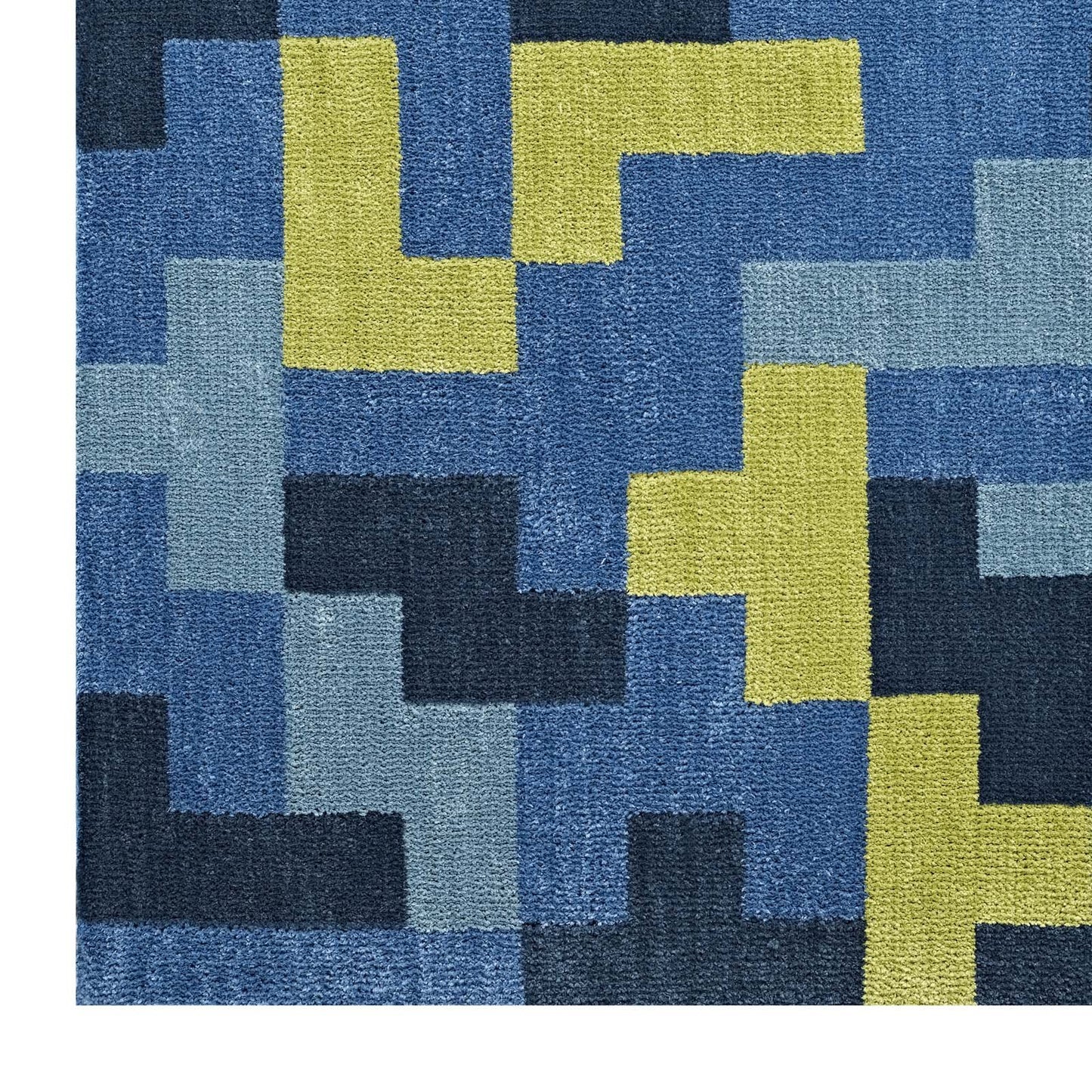 Modway Andela Interlocking Block Mosaic Area Rug