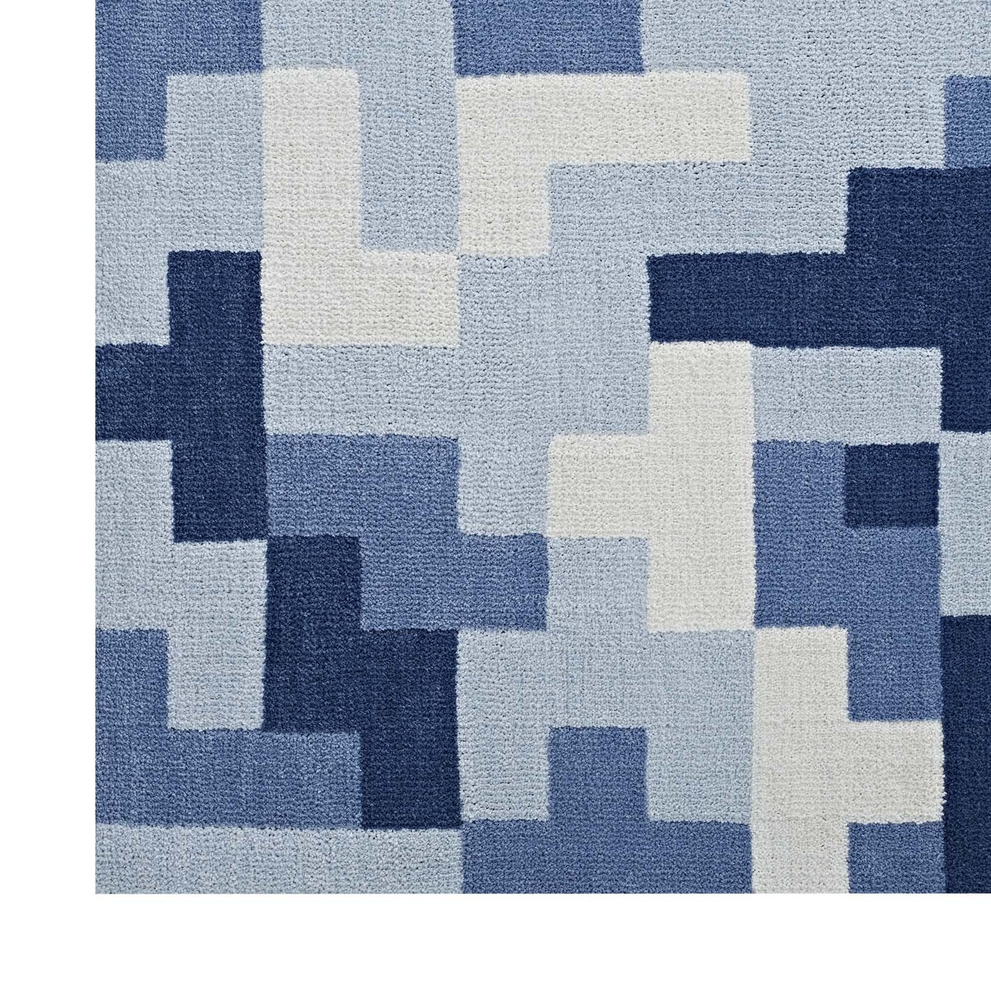 Modway Andela Interlocking Block Mosaic Area Rug
