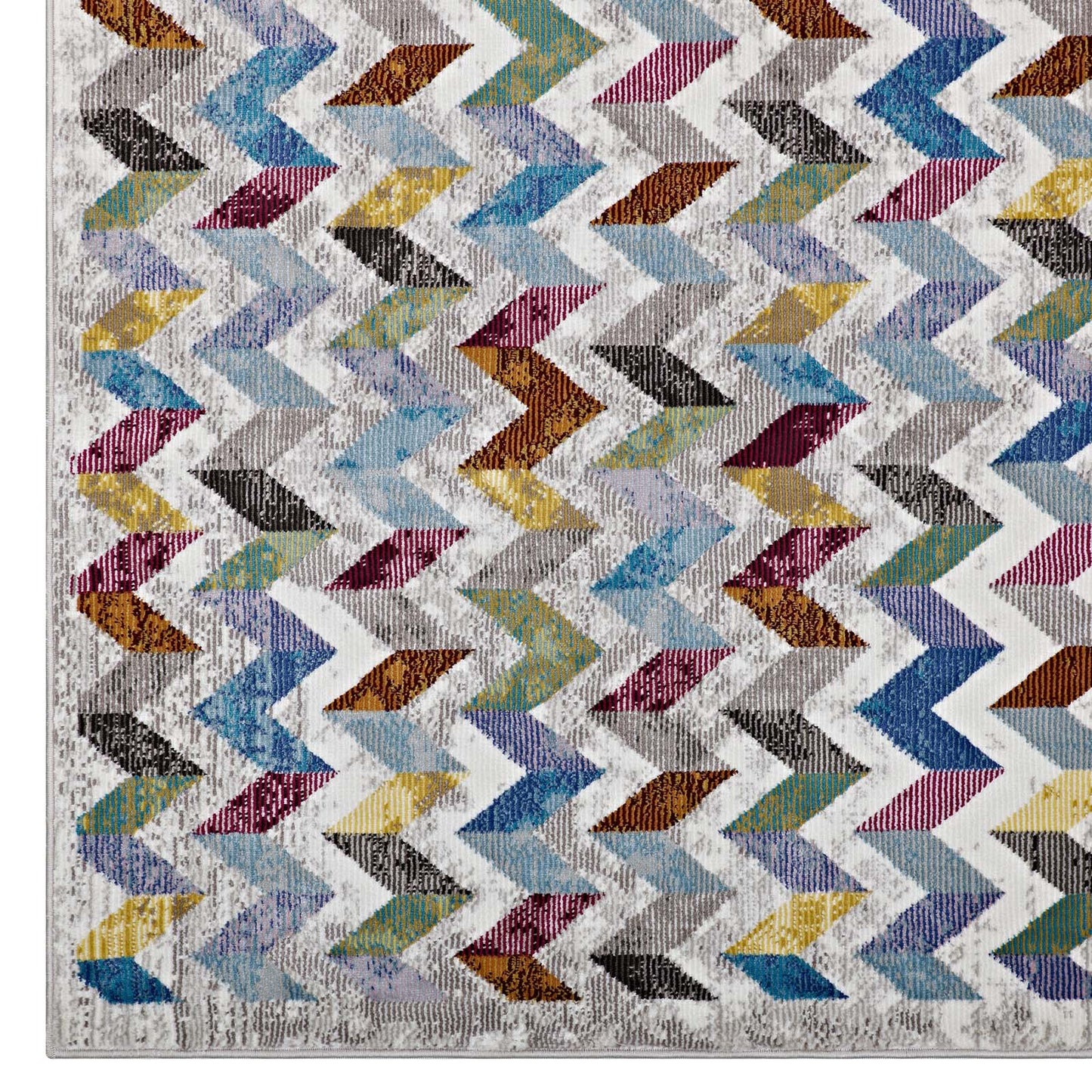 Modway Gemma Chevron Mosaic 5x8
 Area Rug | Rugs | 