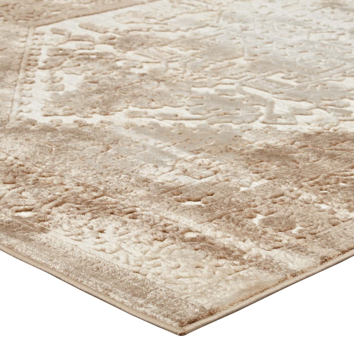 Modway Rosina Distressed Persian Medallion 5x8 Area Rug | Rugs | Modishstore-3
