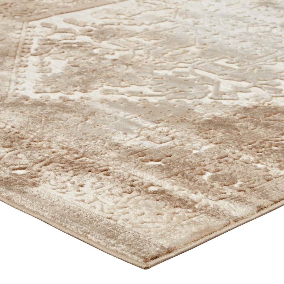 Modway Rosina Distressed Persian Vintage Medallion 8x10 Area Rug | Rugs | Modishstore-4