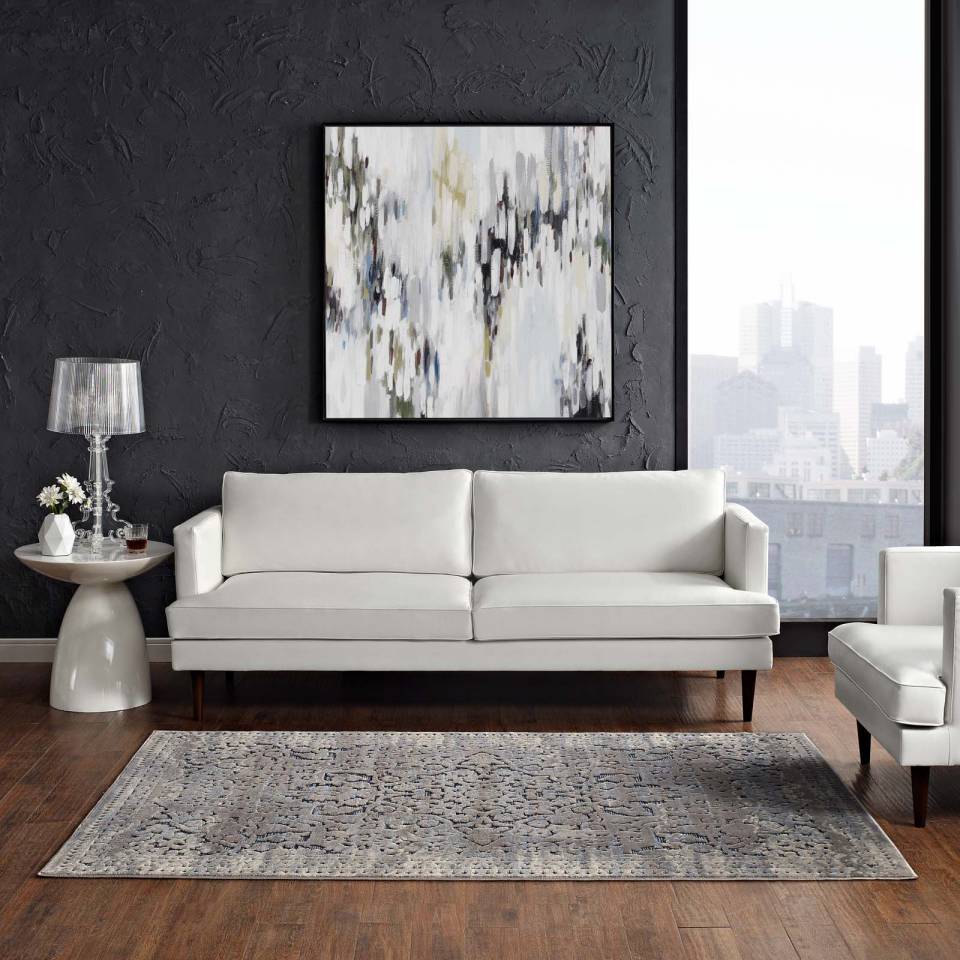 Modway Margarida Distressed Vintage Turkish 8x10 Area Rug | Rugs | Modishstore-7
