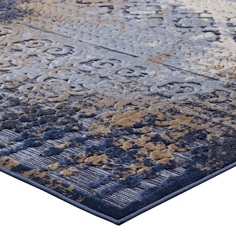 Modway Kalene Distressed Vintage Turkish 8X10 Area Rug | Rugs | Modishstore-4