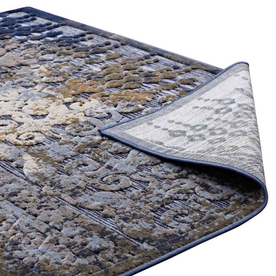 Modway Kalene Distressed Vintage Turkish 8X10 Area Rug | Rugs | Modishstore-5