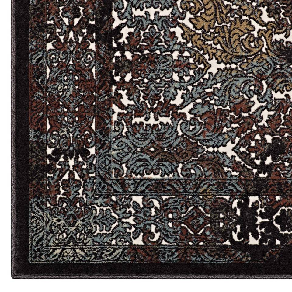 Modway Westia Ornate Turkish 8x10 Vintage Area Rug | Rugs | Modishstore-3