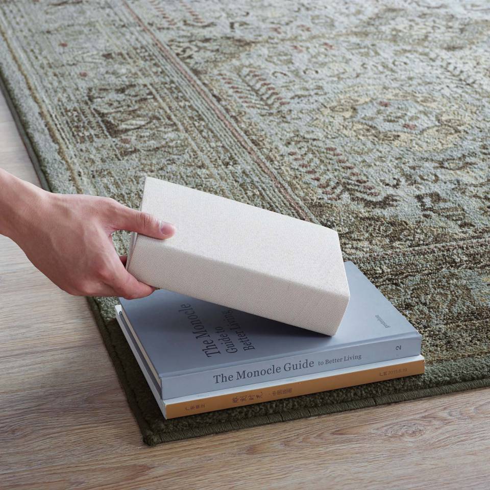 Modway Enye Distressed Vintage Floral Lattice 8x10 Area Rug | Rugs | 