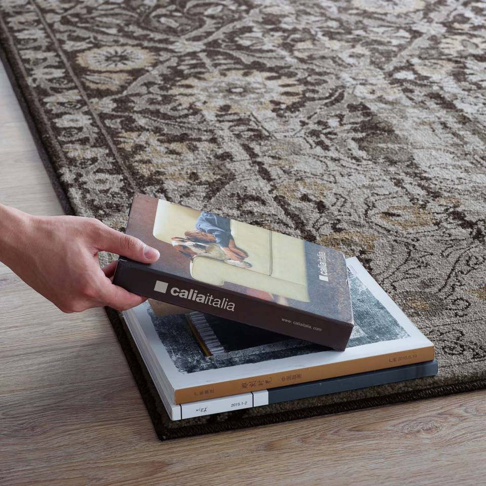 Modway Ganesa Distressed Diamond Floral
Lattice 8x10 Area Rug | Rugs | 