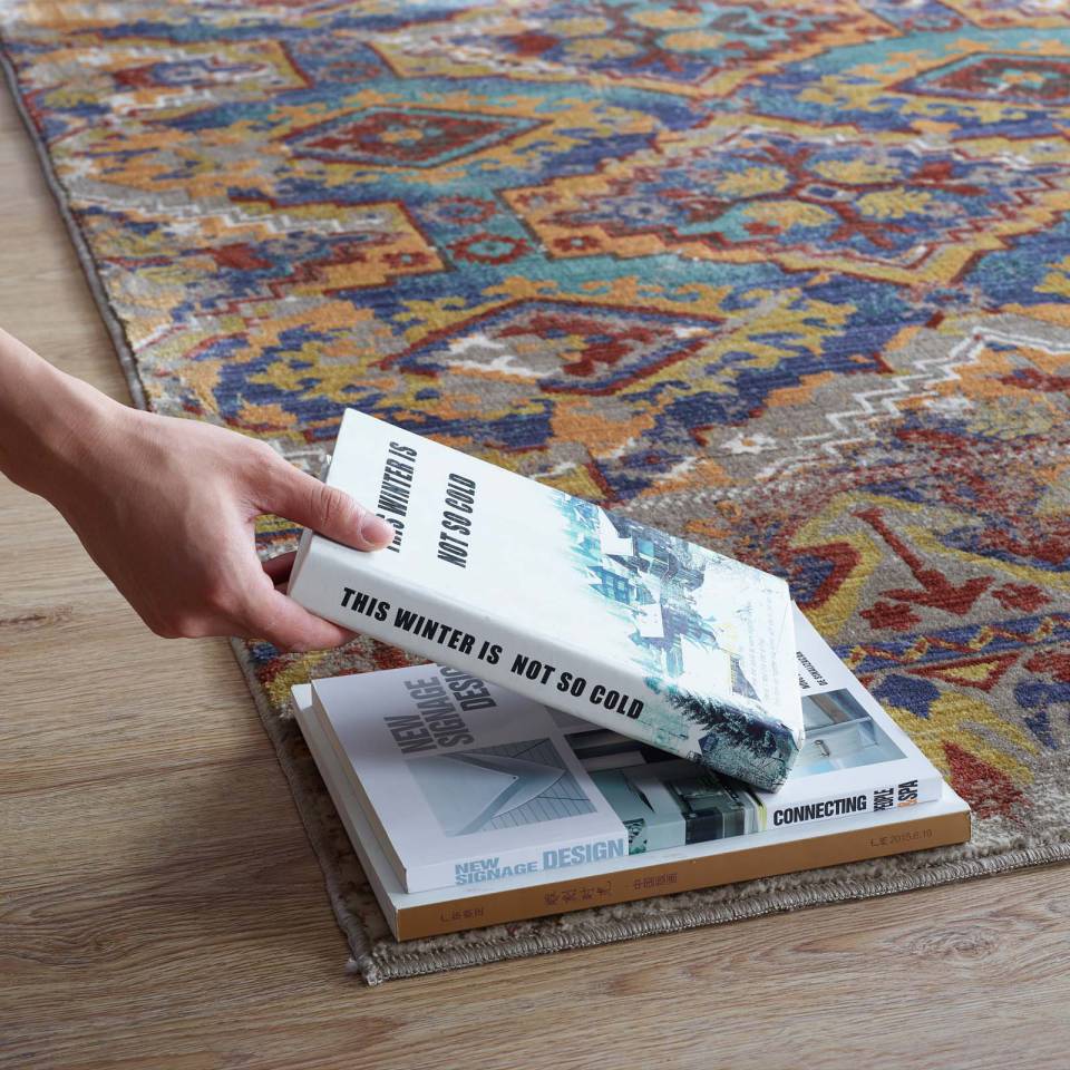 Modway Centehua Distressed Southwestern Aztec 8x10 Area Rug | Rugs | 