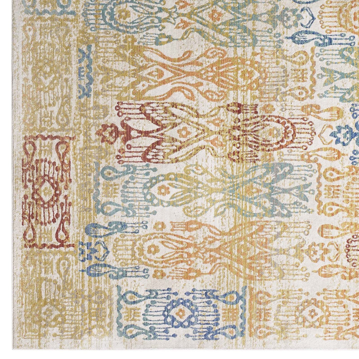 Modway Solimar Distressed Southwestern Aztec 4x6 Area Rug | Rugs | Modishstore-2