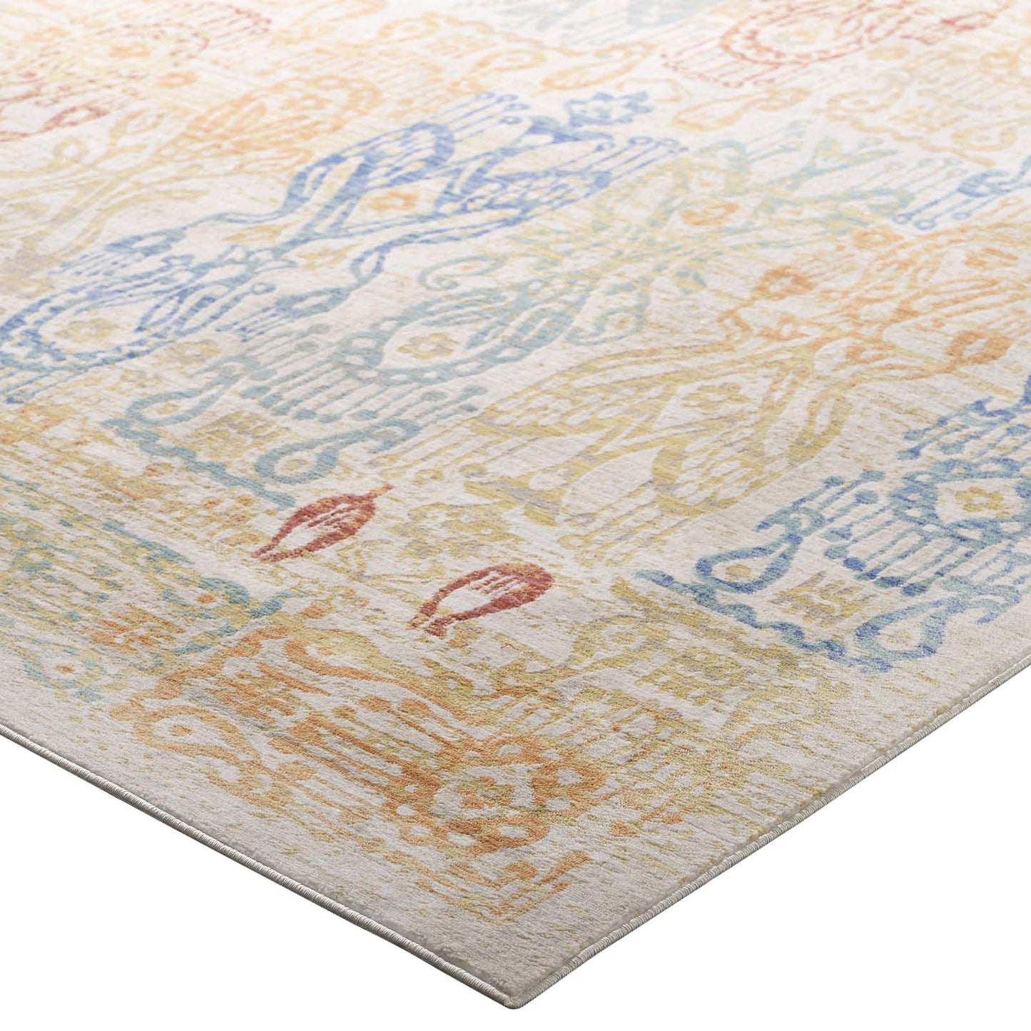 Modway Solimar Distressed Southwestern Aztec 5x8 Area Rug | Rugs | Modishstore-3