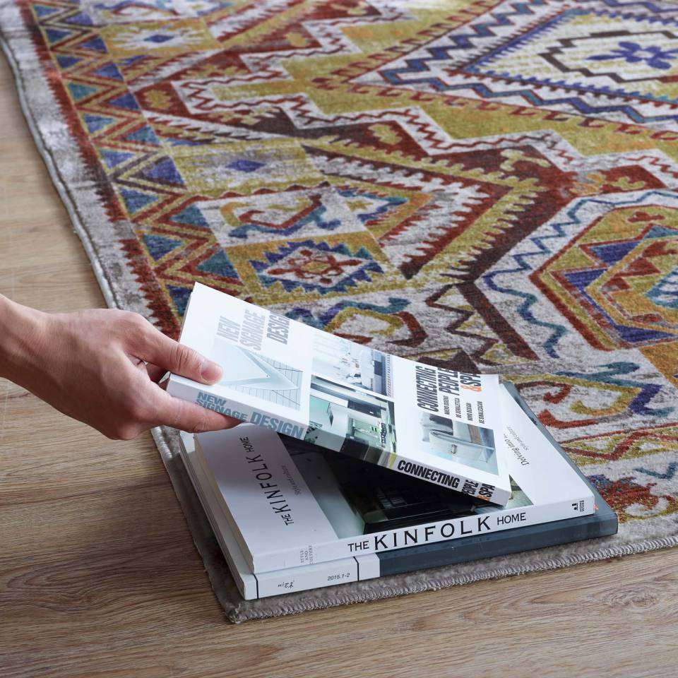Modway Florita Distressed Southwestern Aztec 8x10 Area Rug | Rugs | 