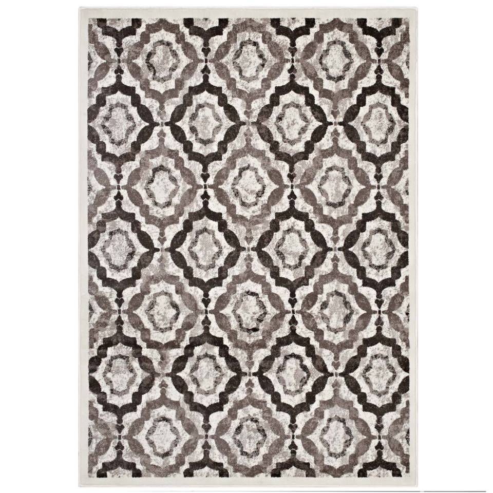 Modway Kalinda Rustic Vintage Moroccan Trellis 8x10 Area Rug | Rugs | Modishstore-8