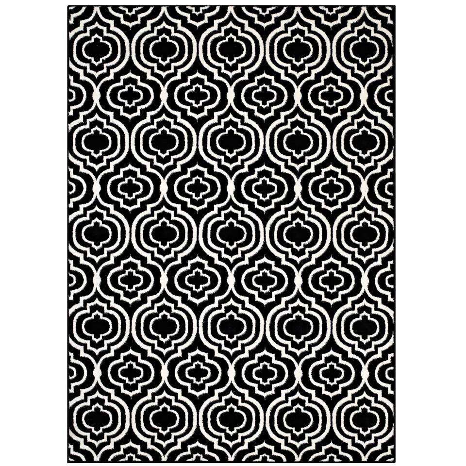 Modway Frame Transitional Moroccan Trellis 8x10 Area Rug | Rugs | 