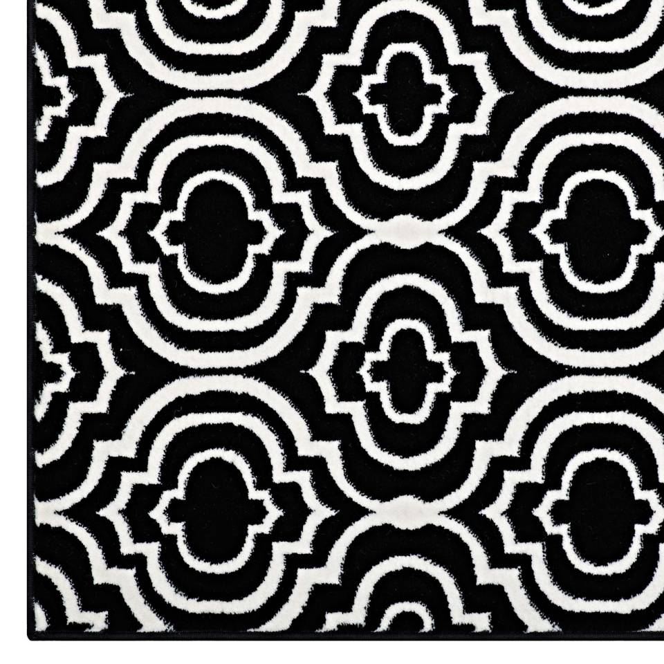 Modway Frame Transitional Moroccan Trellis 8x10 Area Rug | Rugs | 