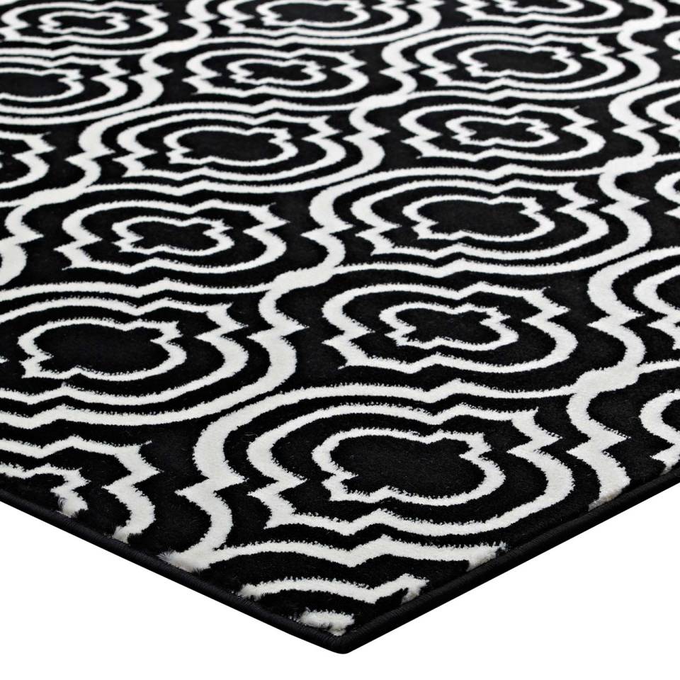 Modway Frame Transitional Moroccan Trellis 8x10 Area Rug | Rugs | 