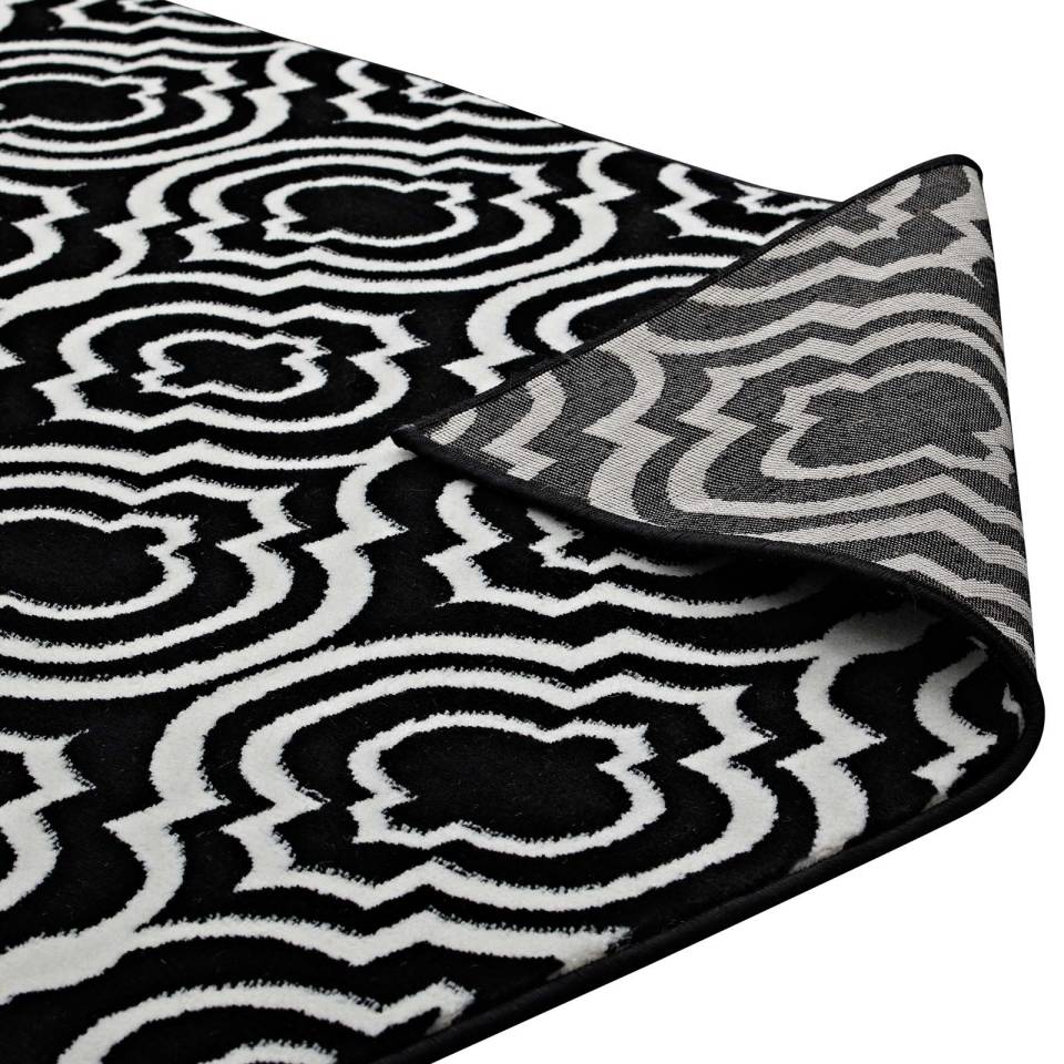Modway Frame Transitional Moroccan Trellis 8x10 Area Rug | Rugs | 