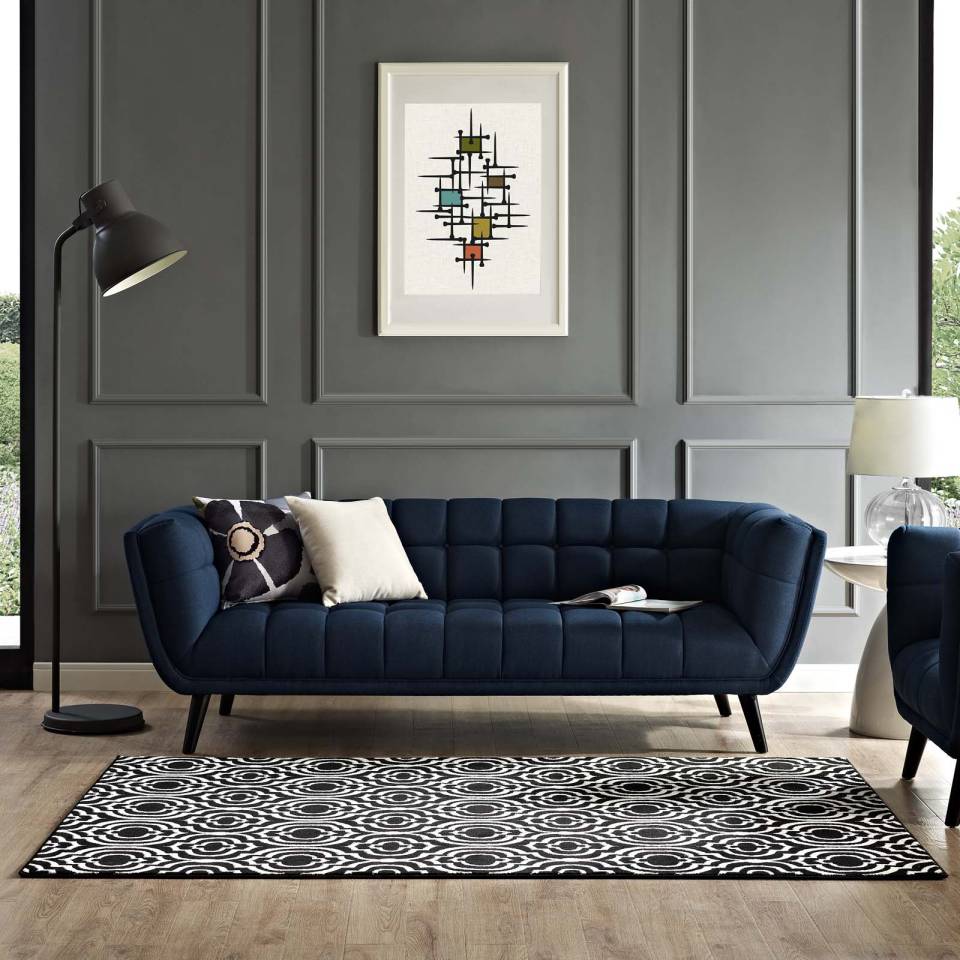 Modway Frame Transitional Moroccan Trellis 8x10 Area Rug | Rugs | 