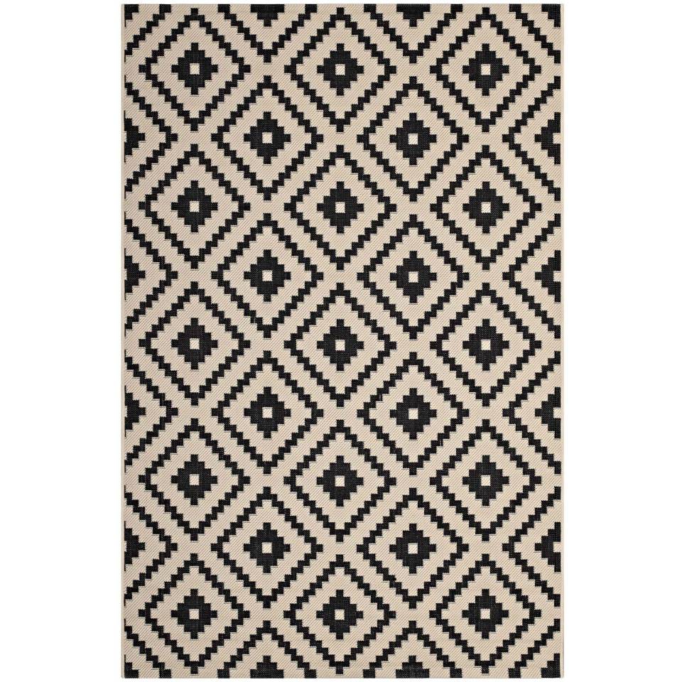Modway Perplex  Geometric Diamond Trellis 8x10 Indoor and Outdoor Area Rug | Rugs | Modishstore-2