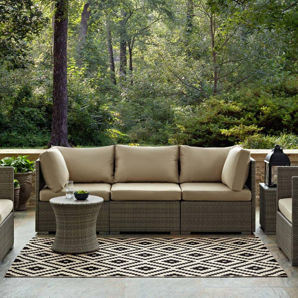 Modway Perplex  Geometric Diamond Trellis 8x10 Indoor and Outdoor Area Rug | Rugs | Modishstore-8