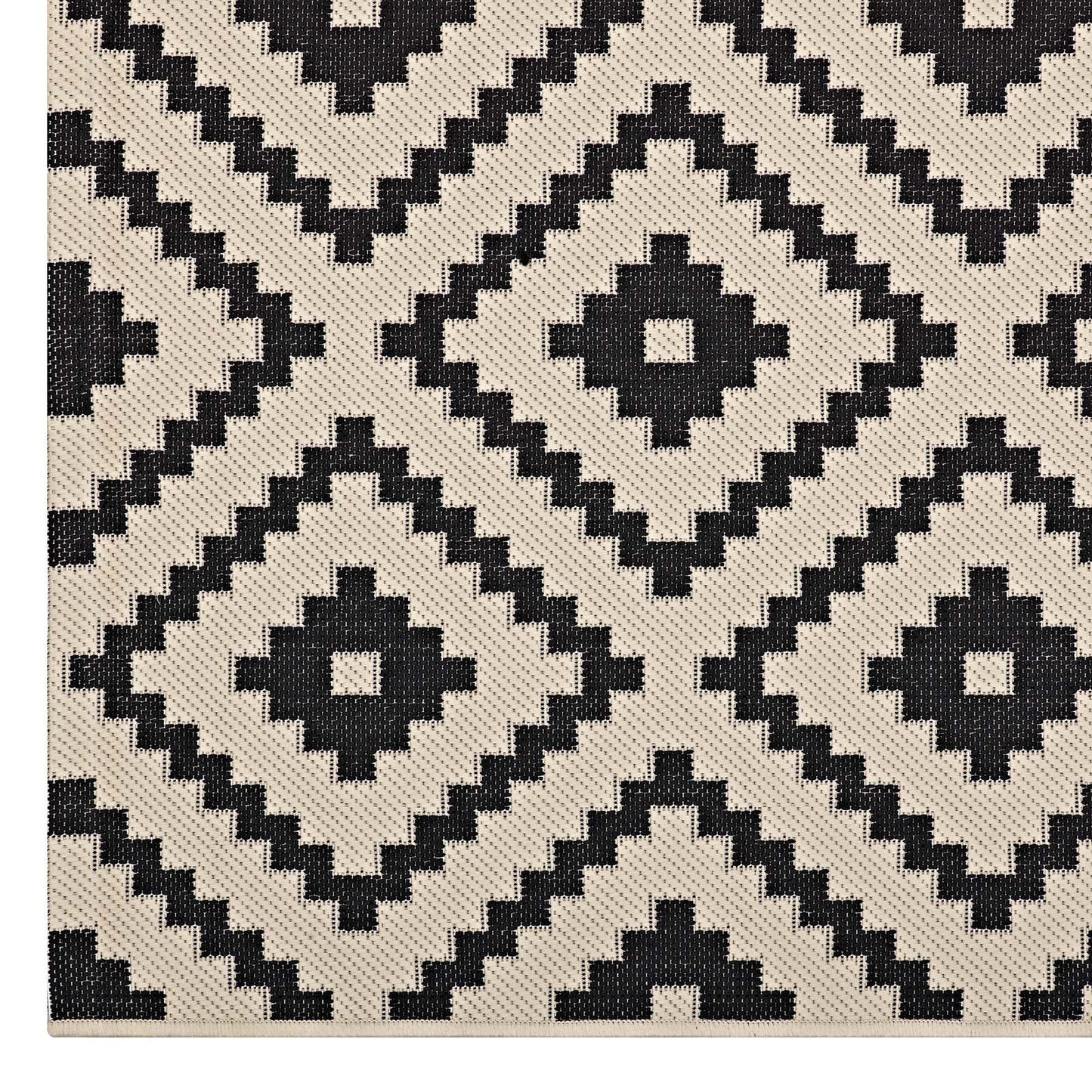 Perplex Geometric Diamond Trellis 9x12 Indoor and Outdoor Area Rug By Modway | Rugs | Modishstore-2
