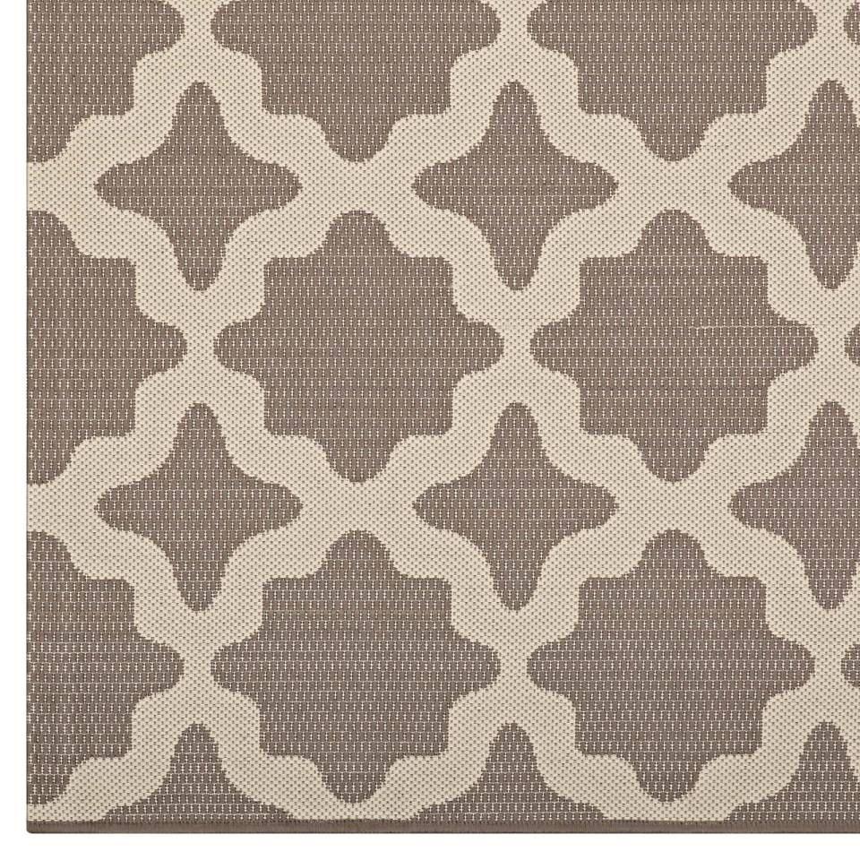 Modway Cerelia Moroccan Trellis 8x10 Indoor and Outdoor Area Rug | Rugs | 