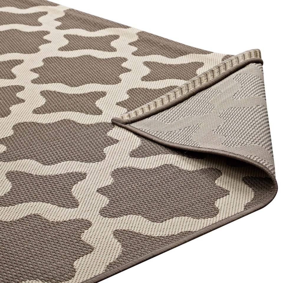 Modway Cerelia Moroccan Trellis 8x10 Indoor and Outdoor Area Rug | Rugs | 