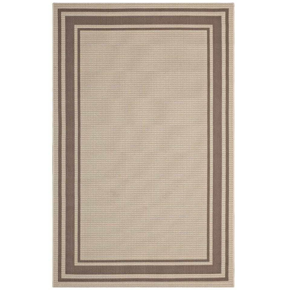 Modway Rim Solid Border 8x10 Indoor and Outdoor Area Rug | Rugs | Modishstore-2