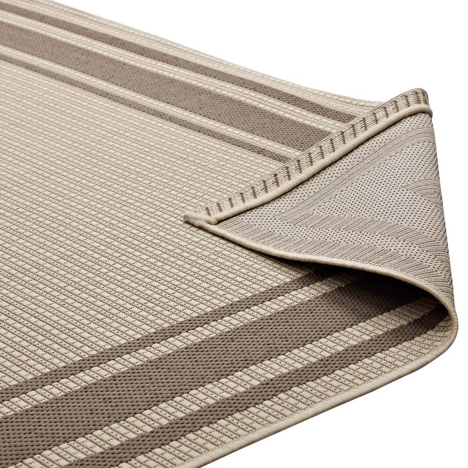 Modway Rim Solid Border 8x10 Indoor and Outdoor Area Rug | Rugs | Modishstore-5