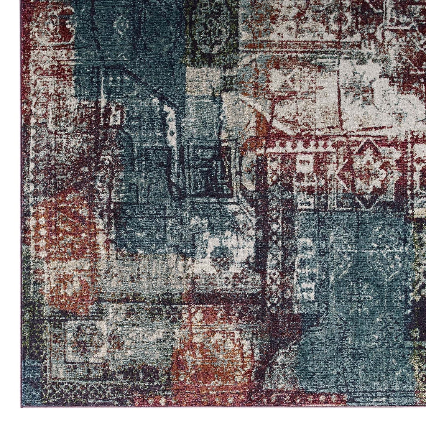 Modway Tribute Elowen Contemporary Modern Vintage Mosaic 5x8 Area Rug | Rugs | Modishstore-2