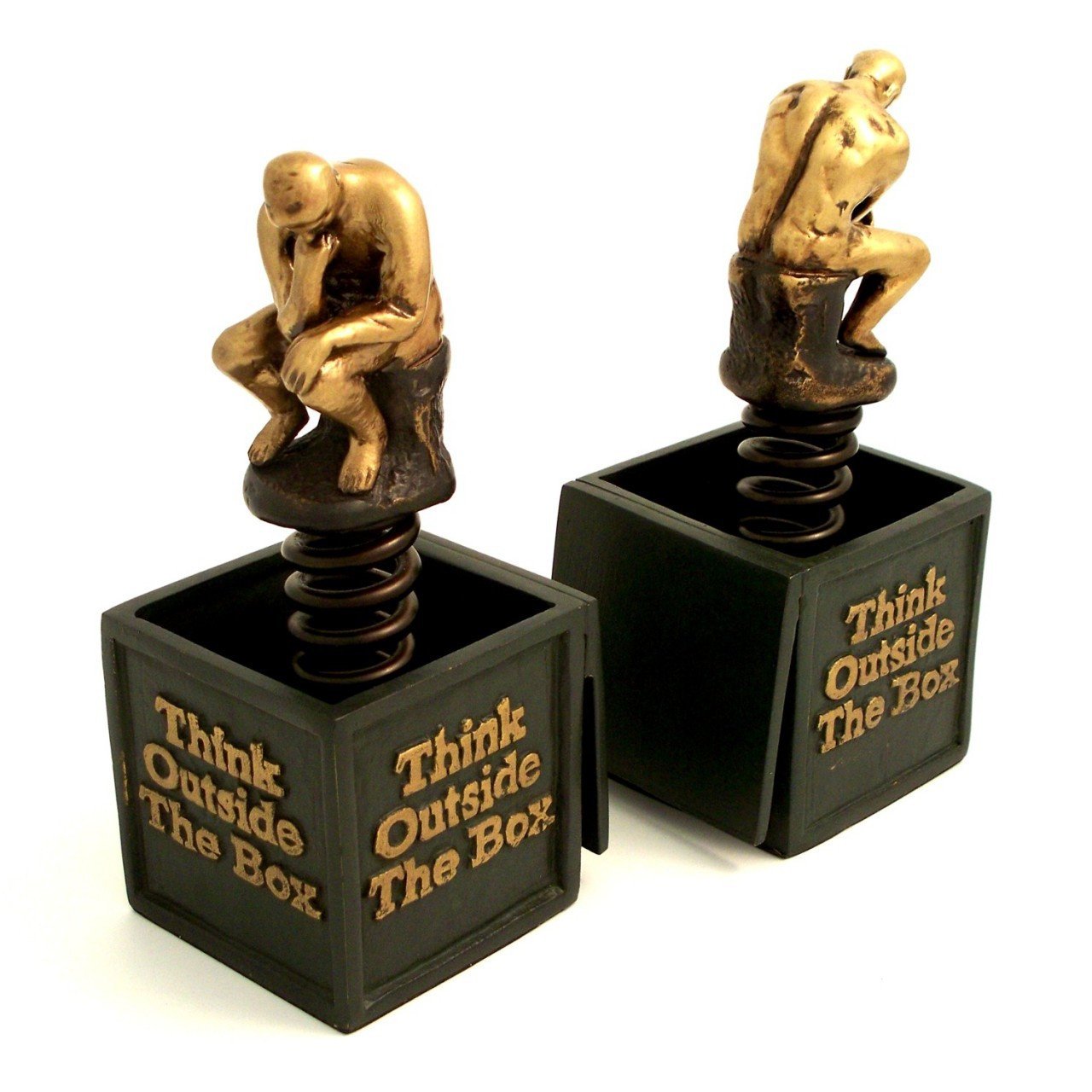 Bey-Berk "Think Outside The Box" Bookends