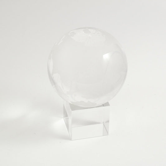 Bey-Berk Glass Globe on Base 4" Dia.