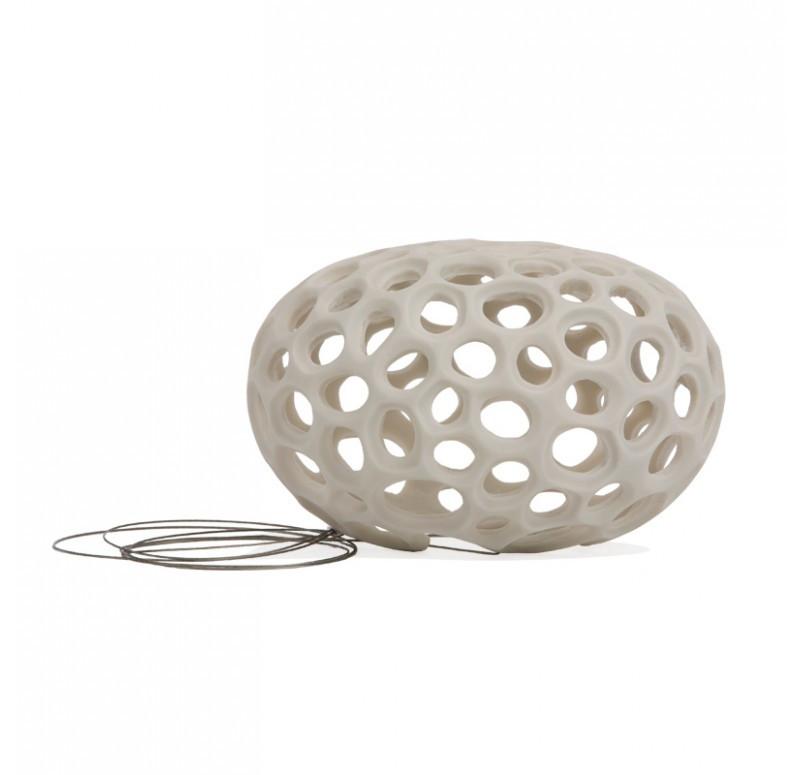 Gold Leaf Design Group Sponge Sculpture Hanging Planter