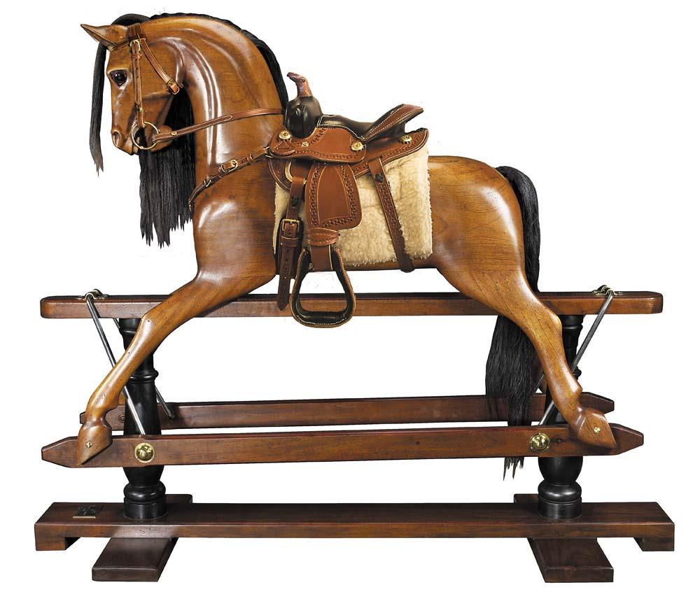 Rocking Horse - Western Saddle By Authentic Models