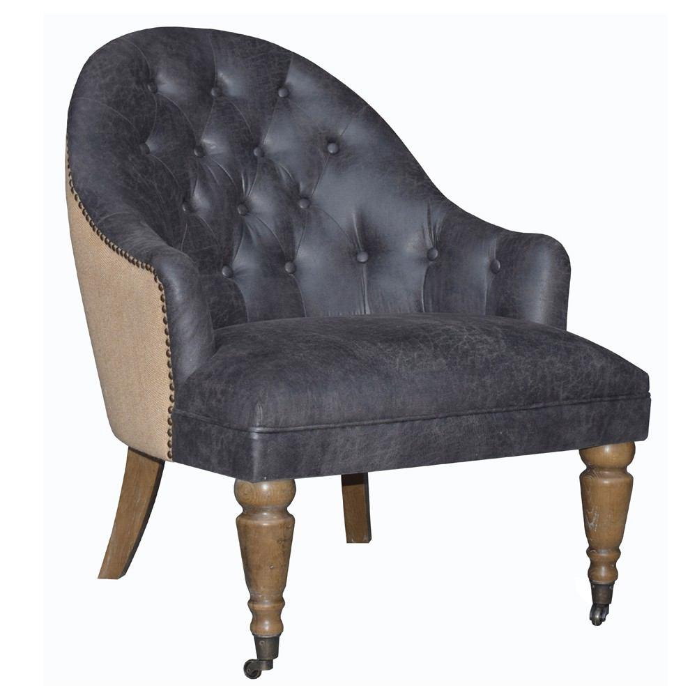 Padma's Plantation Riviera Occasional Chair - Eco-Leather