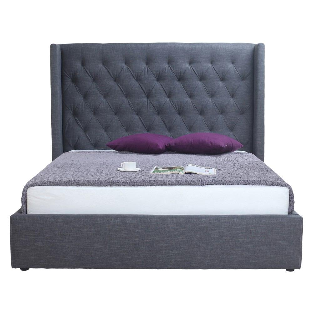 Moe's Home Collection Blair 2-Drawer Bed King