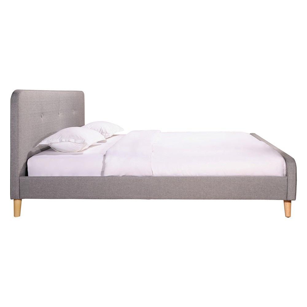 Moe's Home Collection Grace Bed King Grey