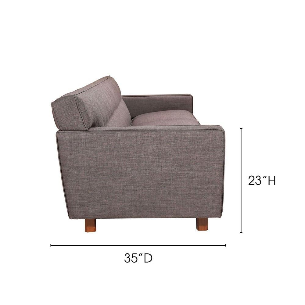 Moe's Home Collection Martyn Sofa - Charcoal