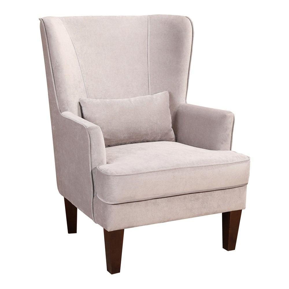 Moe's Home Collection Prince Arm Chair Velvet