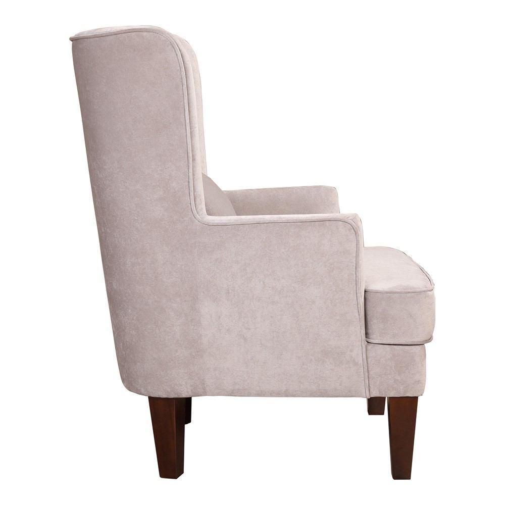 Moe's Home Collection Prince Arm Chair Velvet